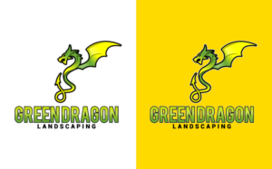 Logo Design by ilovedesign1 for Green Dragon Lawn & Snow Removal Inc | Design #19514436