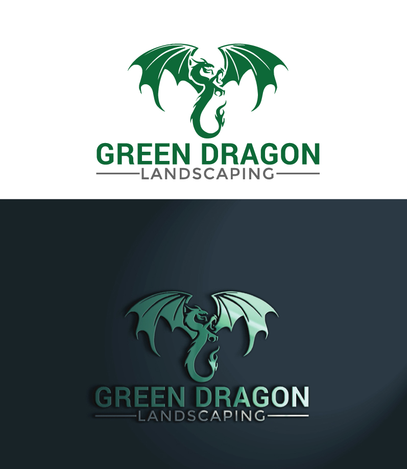 Diseño de Logo por Madara Uchiha para Green Dragon Lawn & Snow Removal Inc | Diseño #19517593