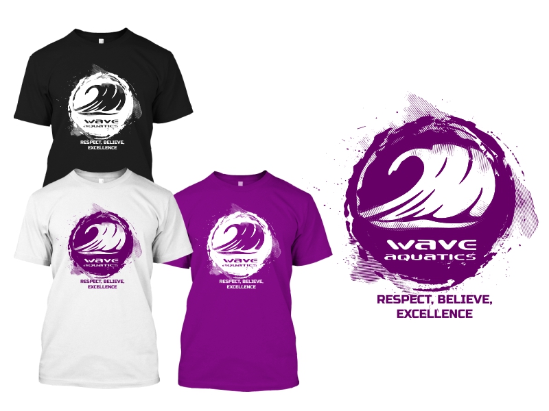 T-shirt Design by 2ndfloorharry for Wave Aquatics | Design #19493511