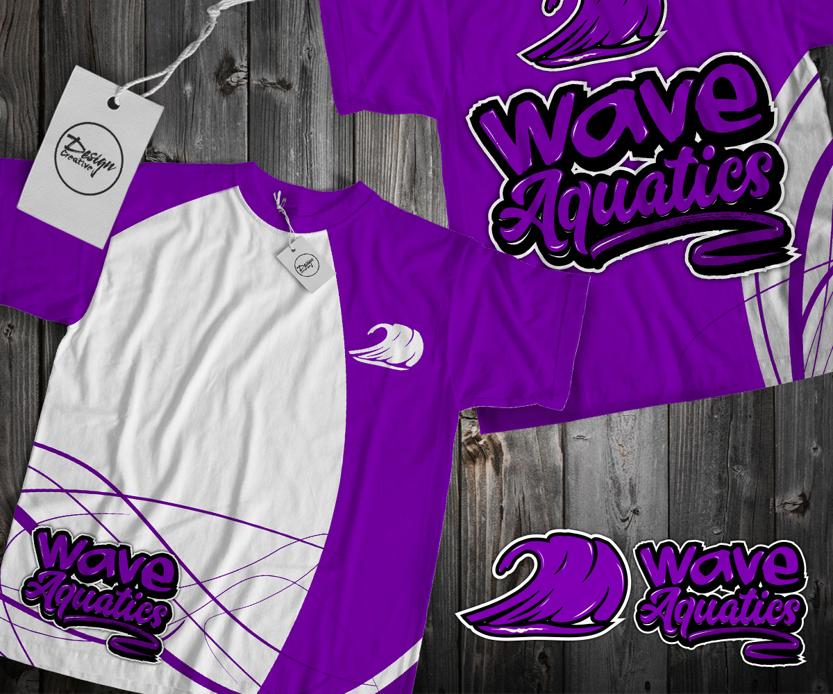 T-shirt Design by YERR® for Wave Aquatics | Design #19511592