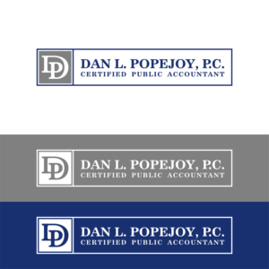 Logo Design by SGS.Design for Dan L. Popejoy, CPA | Design: #19495704