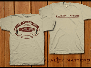T-shirt Design Project- Cameron Construction & Development, llc | T-Shirt-Design von denuj