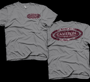 T-shirt Design Project- Cameron Construction & Development, llc