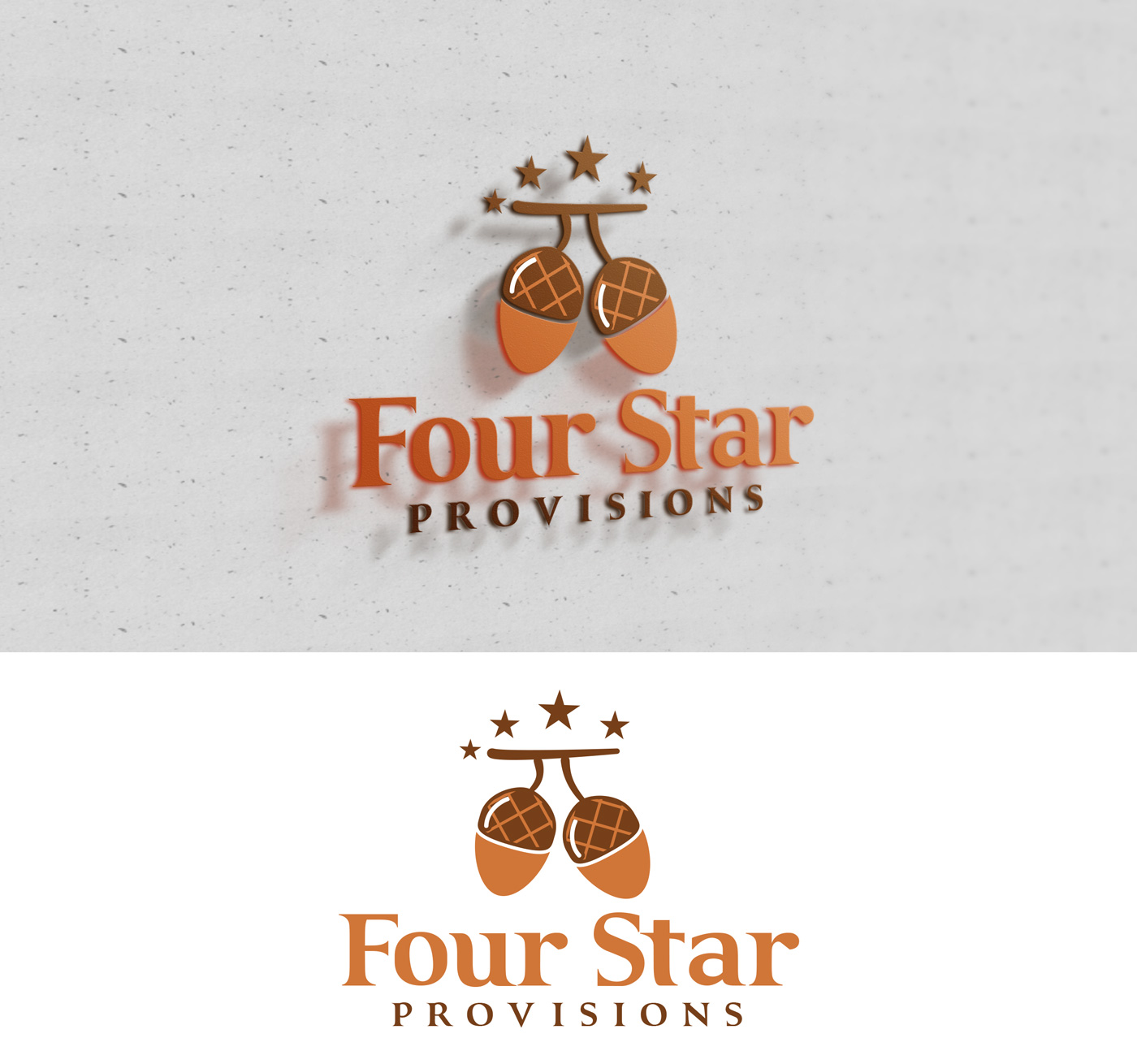 Logo Design by Impressive Solutions for Four Star Seafood  | Design #19492011