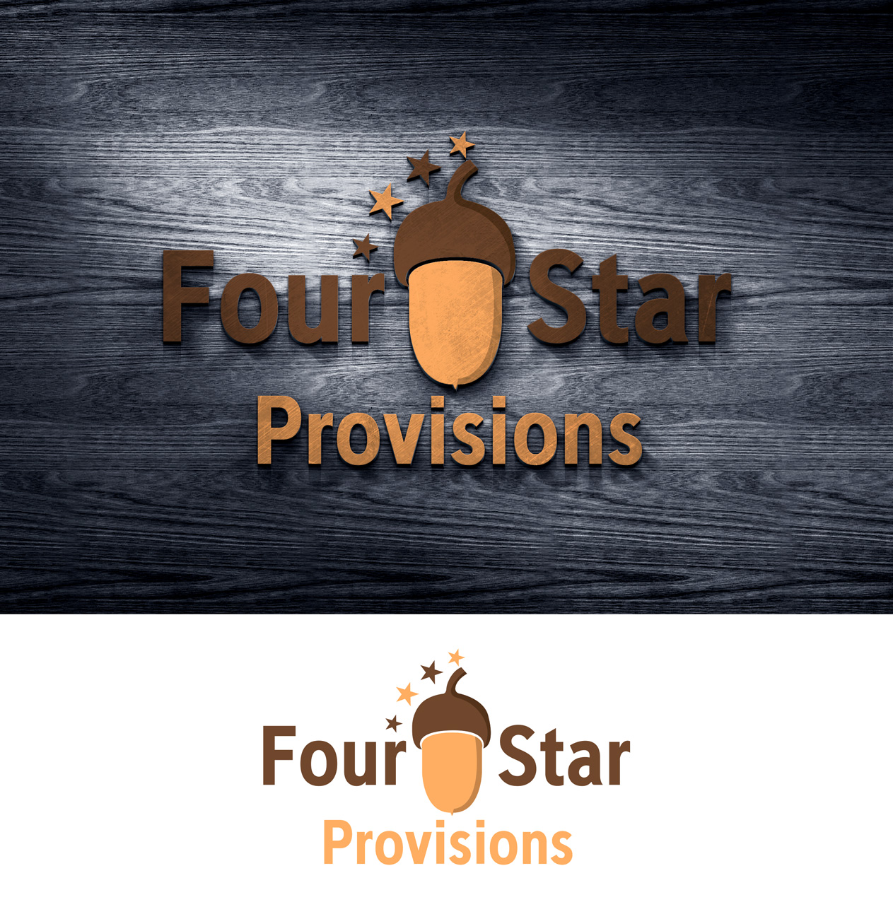Logo Design by Impressive Solutions for Four Star Seafood  | Design #19492021