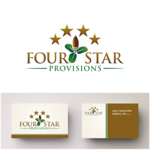 Logo Design by south door for Four Star Seafood  | Design: #19489656