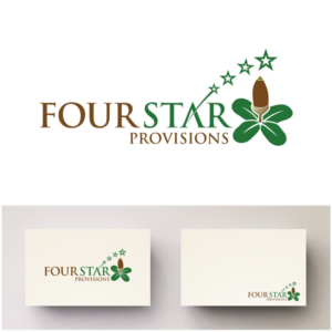 Logo Design by south door for Four Star Seafood  | Design: #19489712