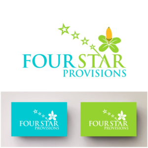 Logo Design by south door for Four Star Seafood  | Design: #19489734
