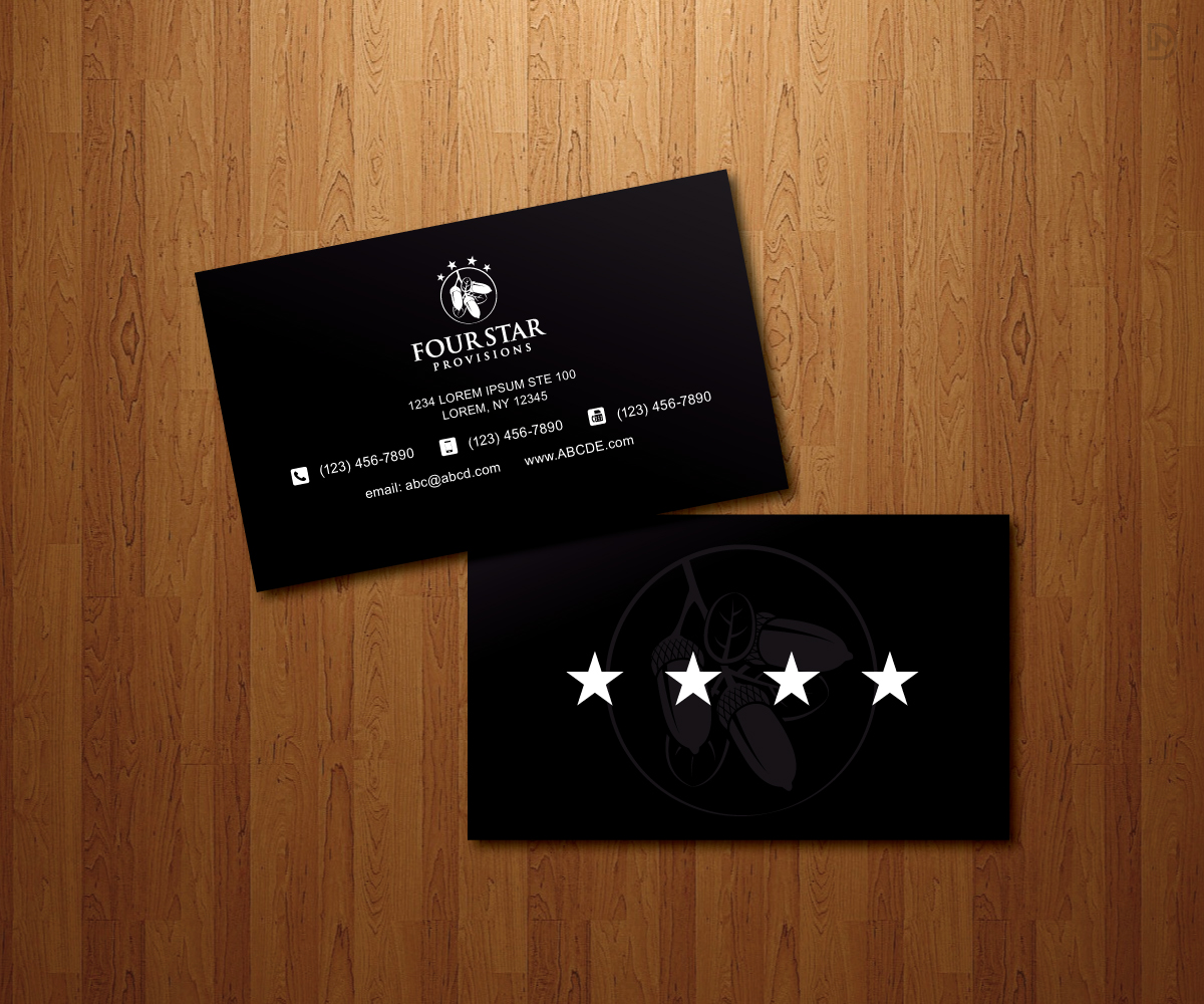 Logo Design by D_Mantra for Four Star Seafood  | Design #19493373