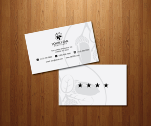 Logo Design by D_Mantra for Four Star Seafood  | Design: #19493374