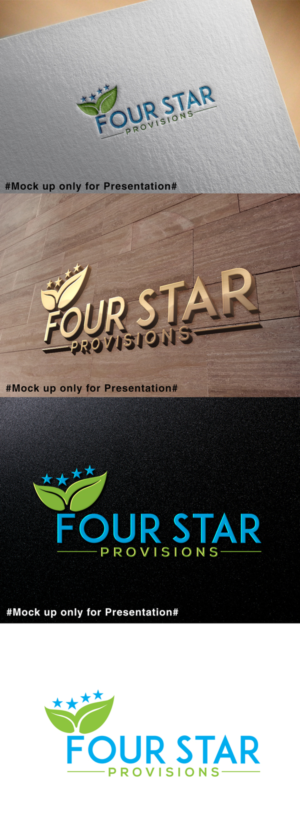 Logo Design by designmind78 for Four Star Seafood  | Design: #19509138