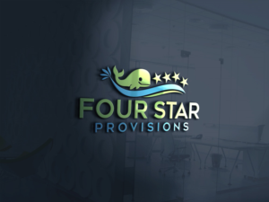 Logo Design by shimul Graphic for Four Star Seafood  | Design: #19493774