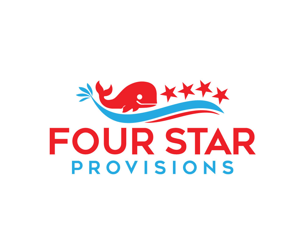 Logo Design by shimul Graphic for Four Star Seafood  | Design #19493776