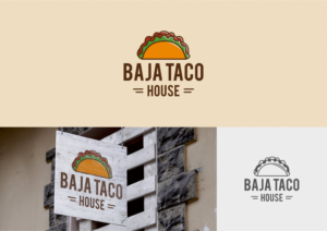 Logo Design by KreAnts for Baja Taco House | Design: #19533671