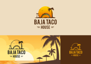 Logo Design by KreAnts for Baja Taco House | Design: #19540984