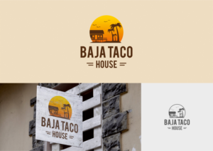 Logo Design by KreAnts for Baja Taco House | Design: #19547589