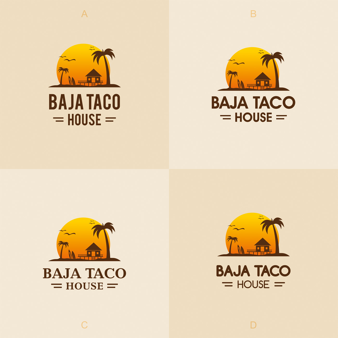 Logo Design by KreAnts for Baja Taco House | Design #19549942