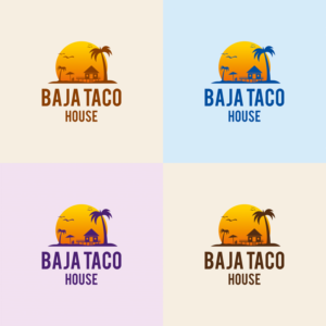 Logo Design by KreAnts for Baja Taco House | Design: #19571107