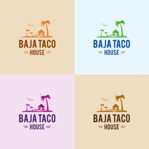 Logo Design by KreAnts for Baja Taco House | Design: #19571109
