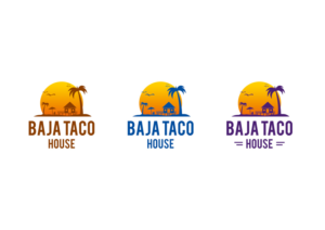 Logo-Design von KreAnts für Baja Taco House | Design: #19572483
