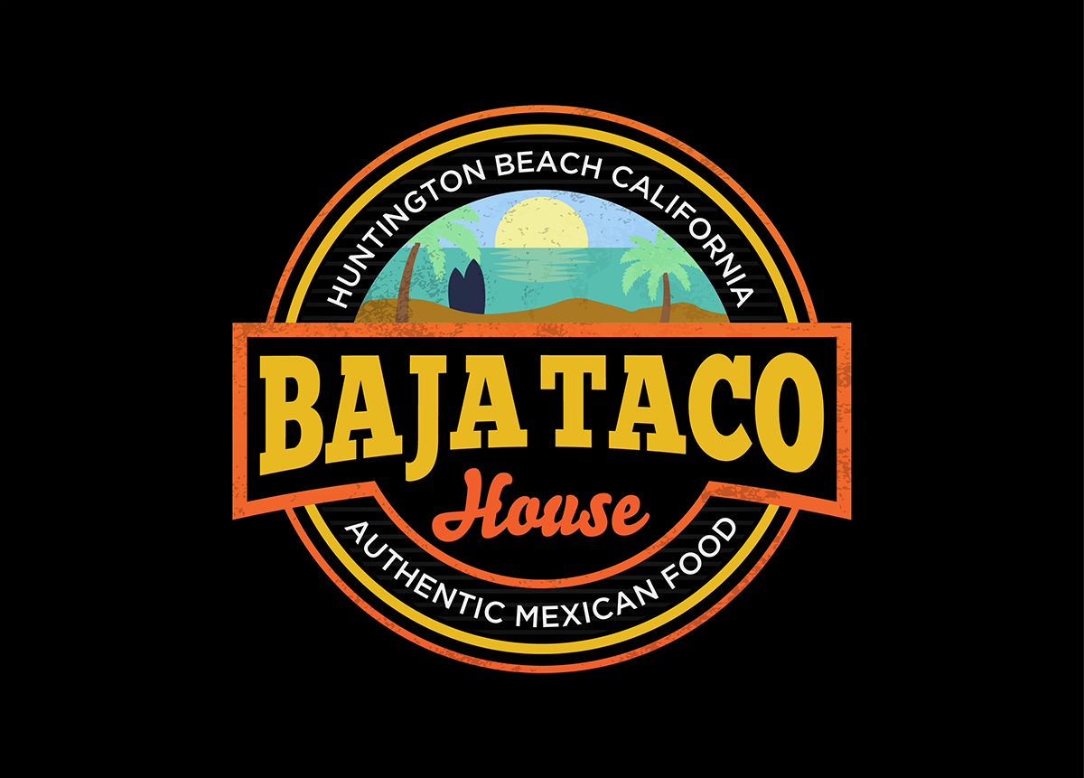Logo Design by Alleria.Designz for Baja Taco House | Design #19501450