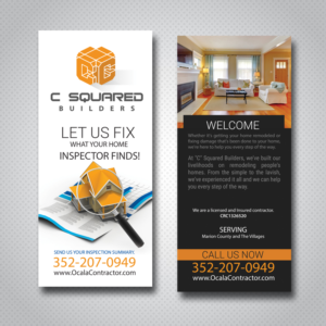 Flyer Design by uk for USA Home Inspections | Design: #19516356
