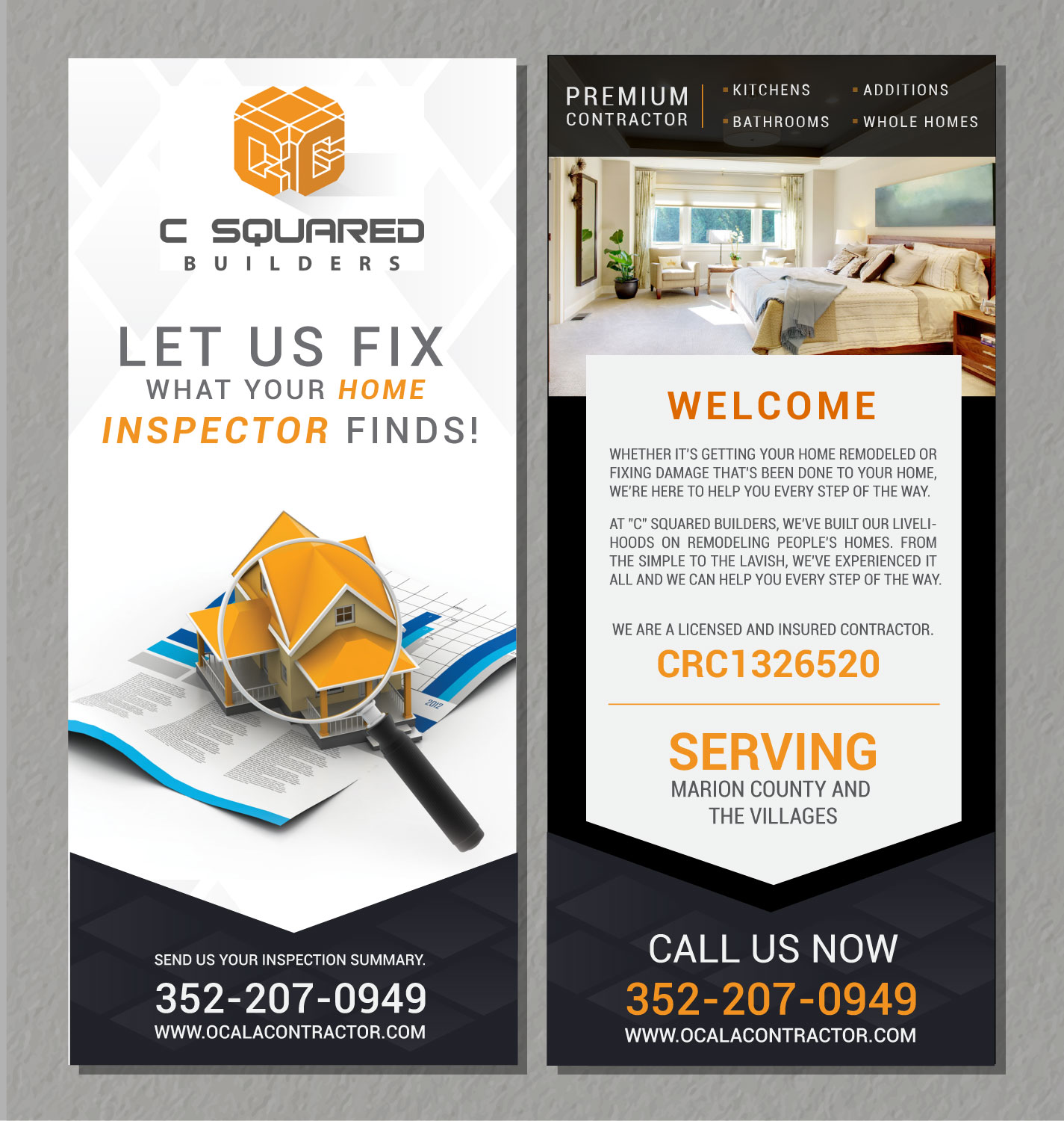Flyer Design by uk for USA Home Inspections | Design #19522518