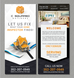 Flyer Design by uk for USA Home Inspections | Design: #19522518