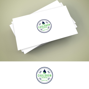CAULDRON BREWING              Hervey Bay | Logo Design by ClearDesign