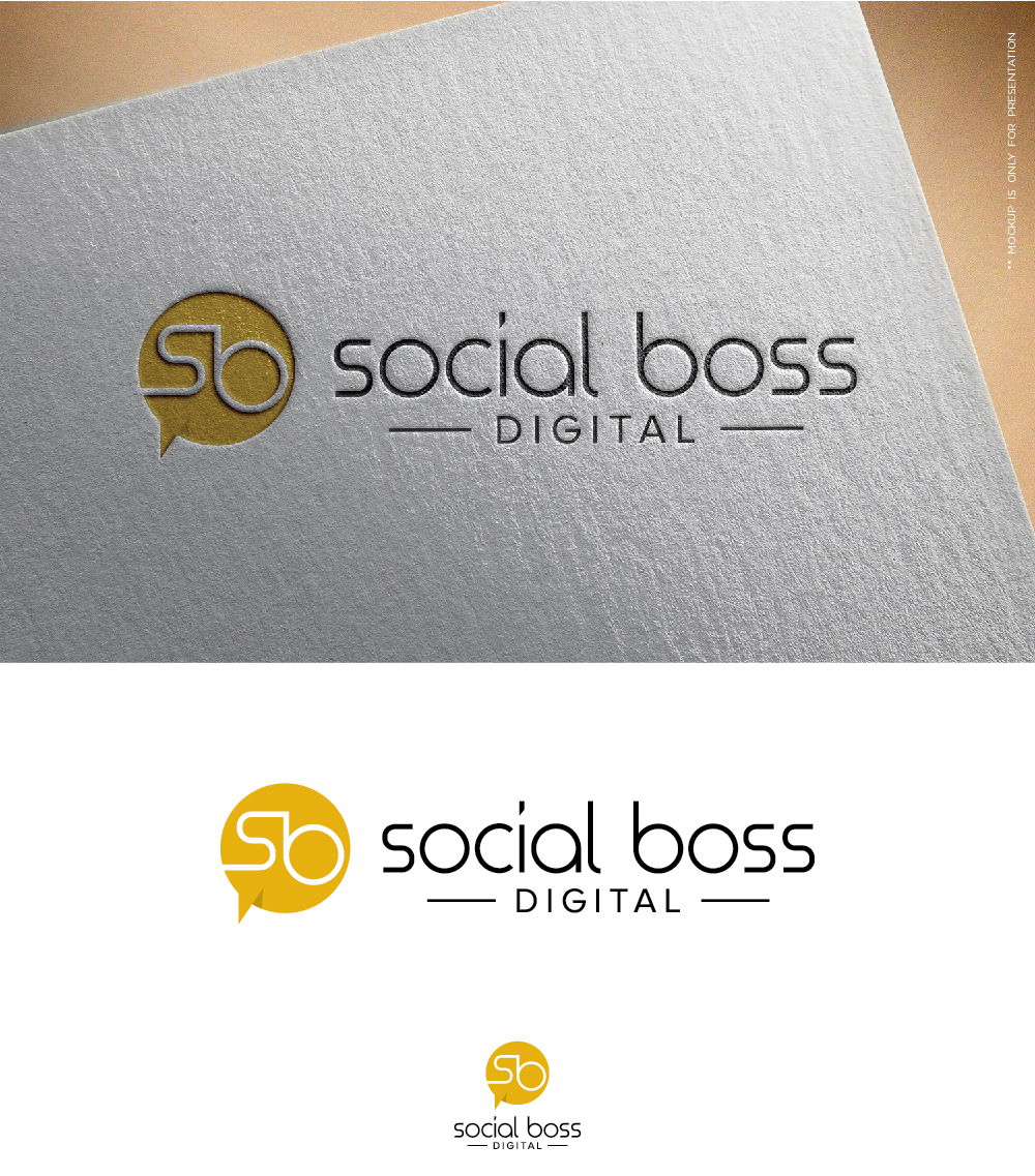 Logo-Design von designbysy für Social Boss Digital | Design #19555737