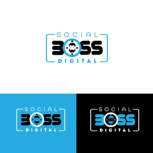 Logo Design by A.STUDIO for Social Boss Digital | Design: #19603110