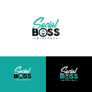 Logo Design by A.STUDIO for Social Boss Digital | Design: #19606273