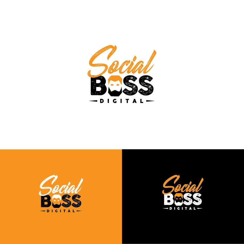 Logo Design by A.STUDIO for Social Boss Digital | Design #19609740
