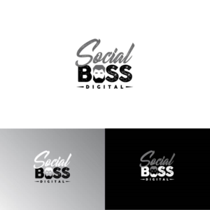 Logo Design by A.STUDIO for Social Boss Digital | Design: #19609741