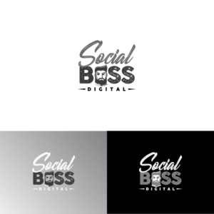 Logo Design by A.STUDIO for Social Boss Digital | Design: #19609742