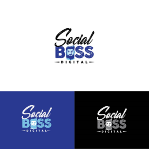 Logo Design by A.STUDIO for Social Boss Digital | Design: #19609744