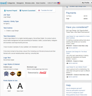 Logo Design by A.STUDIO for Social Boss Digital | Design: #19636257