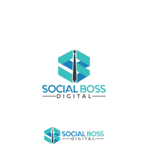 Logo Design by MuhammadHussnain for Social Boss Digital | Design: #19560572