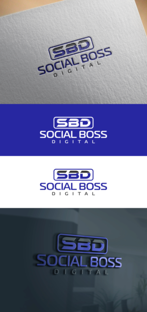 Logo Design by semogaawet 2 for Social Boss Digital | Design: #19563093