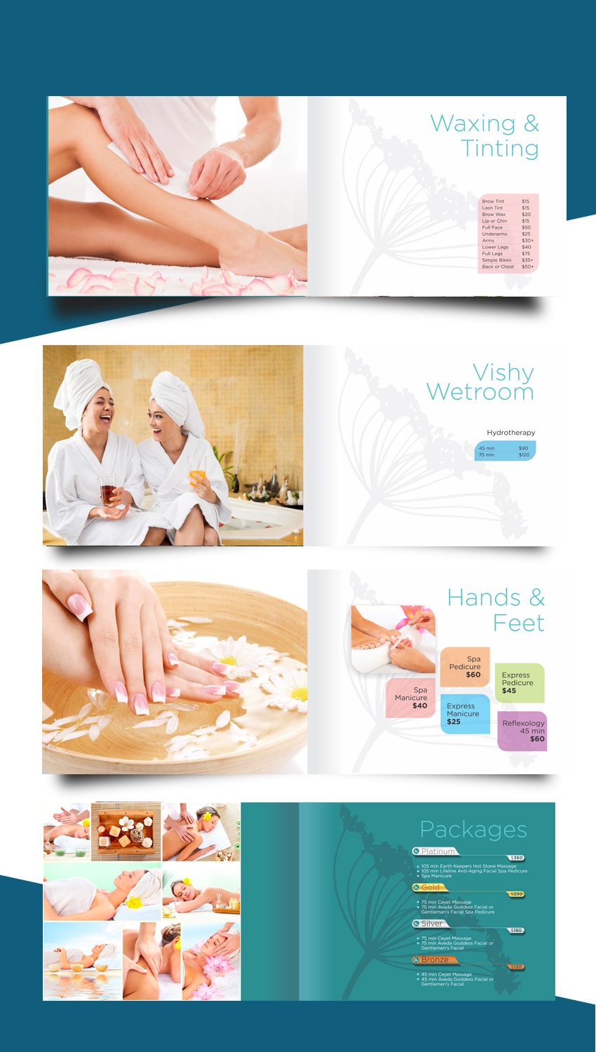 Flyer Design by uk for Wildflower Spa at Seasons | Design #19625589