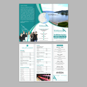 Flyer Design by debdesign for Wildflower Spa at Seasons | Design: #19619381