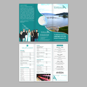 Flyer Design by debdesign for Wildflower Spa at Seasons | Design: #19619382