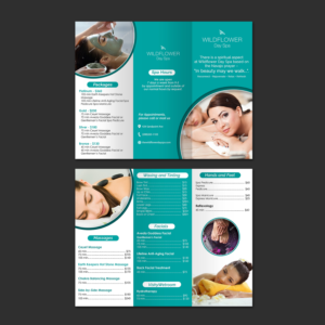Flyer Design by aspiremedia for Wildflower Spa at Seasons | Design: #19641708