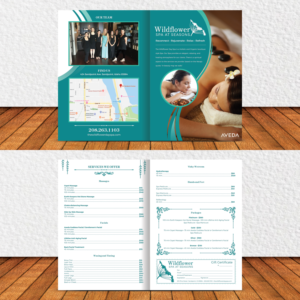 Flyer Design by JustRightHere for Wildflower Spa at Seasons | Design: #19648859
