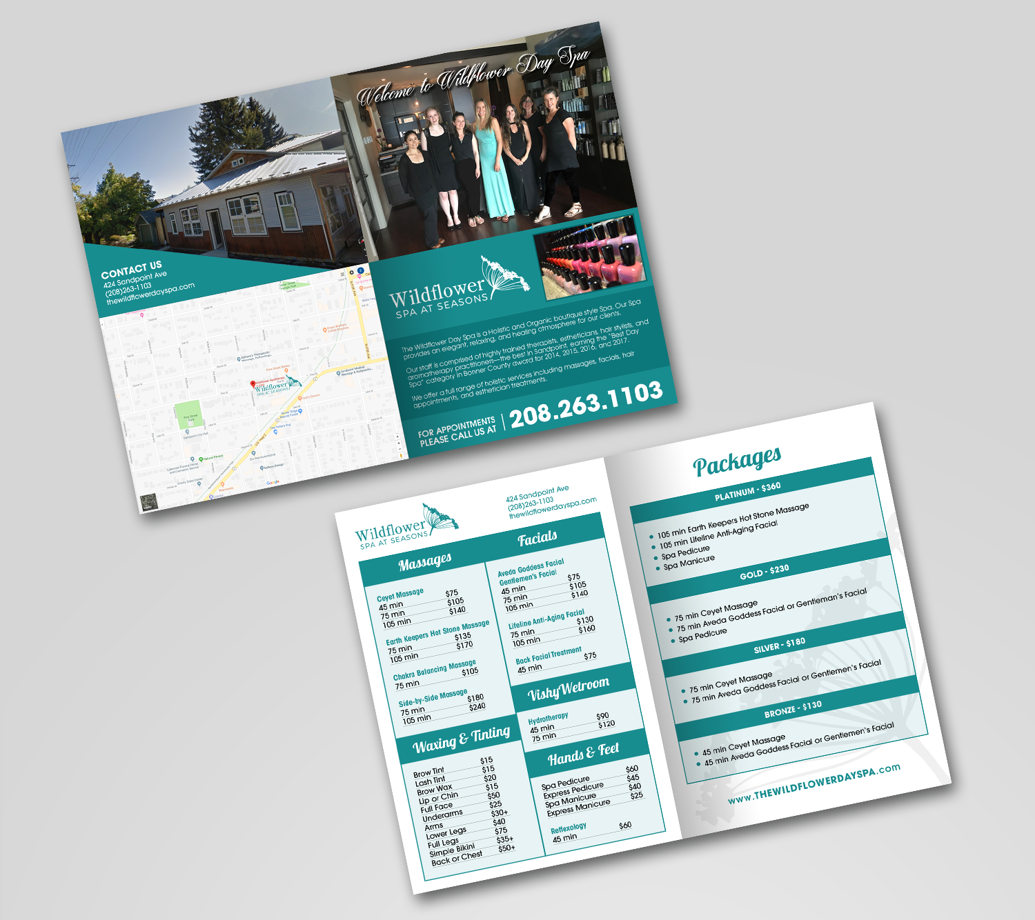 Flyer Design by chandrayaan.creative for Wildflower Spa at Seasons | Design #19619577