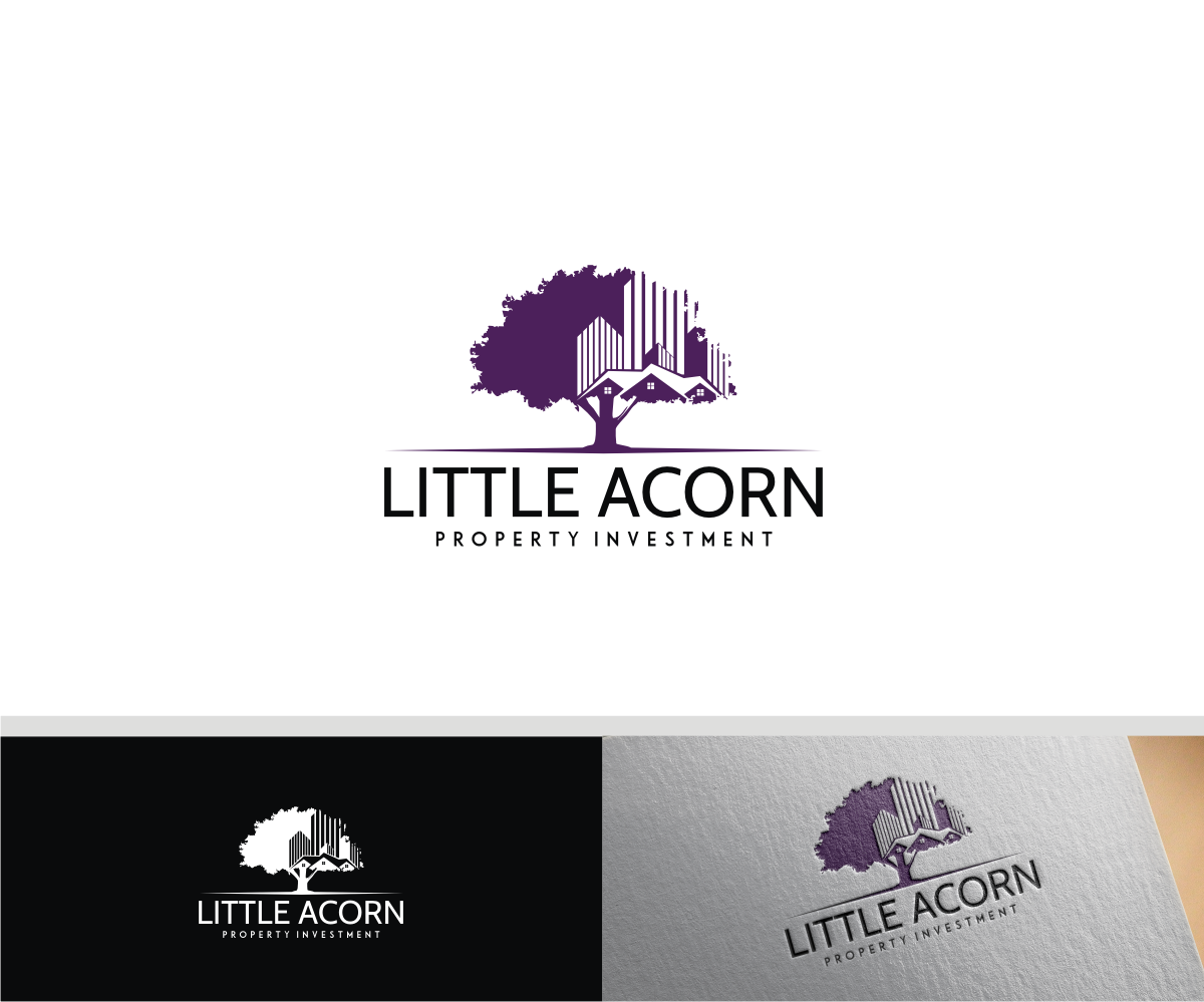 Diseño de Logo por T I K H E - L M W para Little Acorn Property Investment | Diseño #19629741