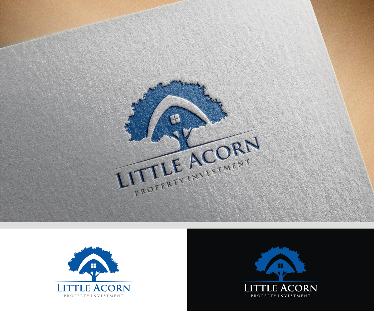 Logo Design by T I K H E - L M W for Little Acorn Property Investment | Design #19704530