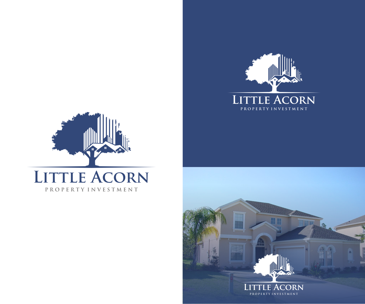 Diseño de Logo por T I K H E - L M W para Little Acorn Property Investment | Diseño #19806790