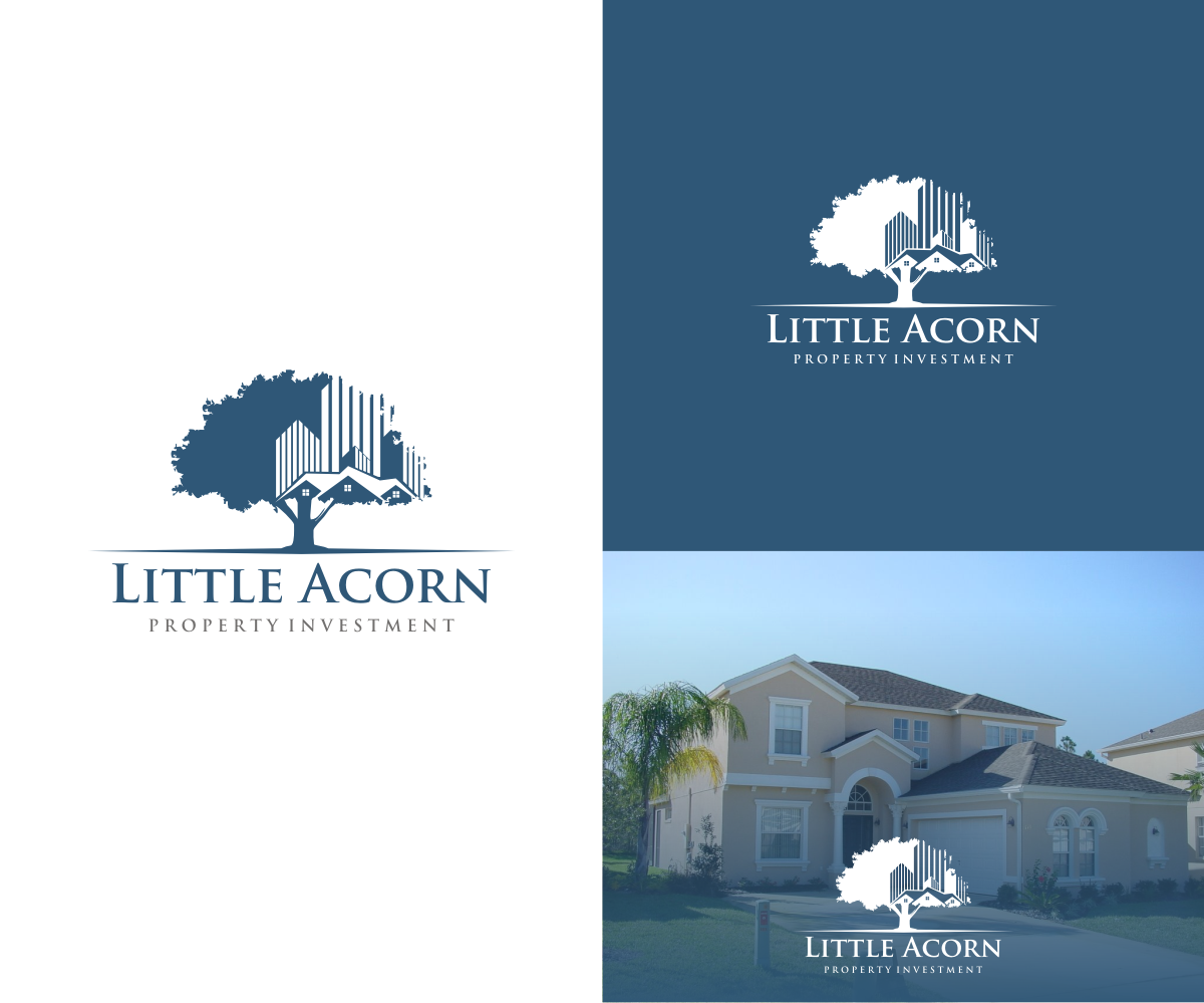 Logo Design by T I K H E - L M W for Little Acorn Property Investment | Design #19806791