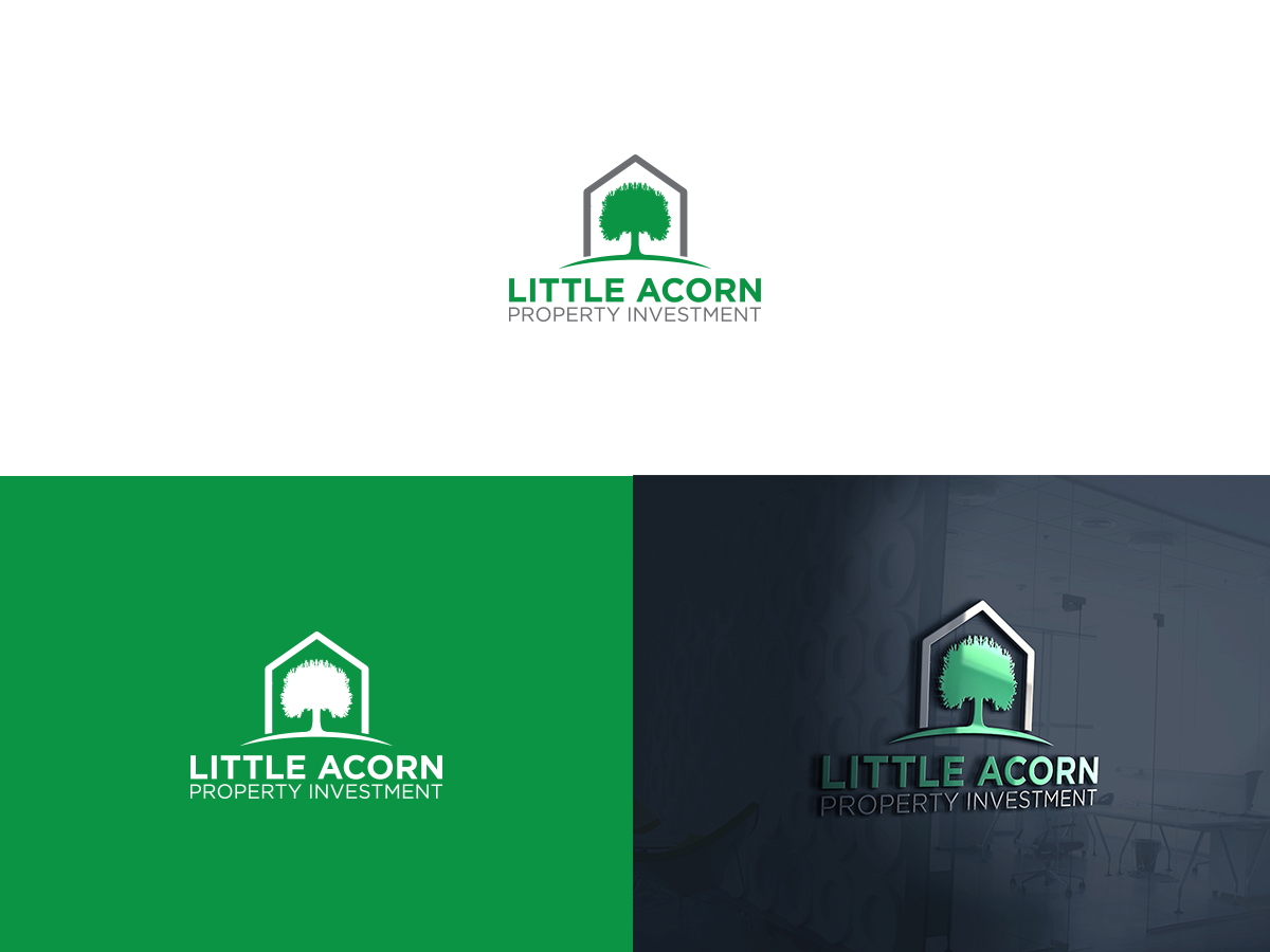 Diseño de Logo por Slant Line Media para Little Acorn Property Investment | Diseño #19630601